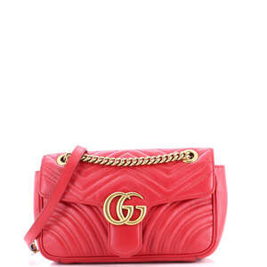 Gucci Gg Marmont Flap Bag Matelasse #237318G18B
